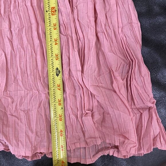 Veeca pink Cocktail Party gauze 3/4 sleeve dress size M - Picture 10 of 10